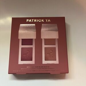 Patrick Ta Mini Blush Duo — Rosy Plum & Warm Nude